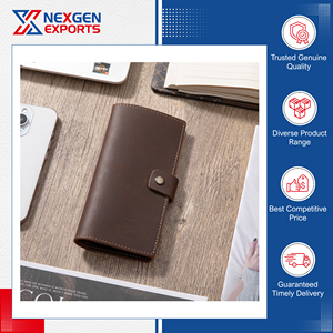 Funda Delgada para Chequera de Cuero PU de Estilo Moderno, de Excelente Calidad y Alta Demanda, con Opción de Logotipo Personalizado en Grandes Cantidades - Product Image 2