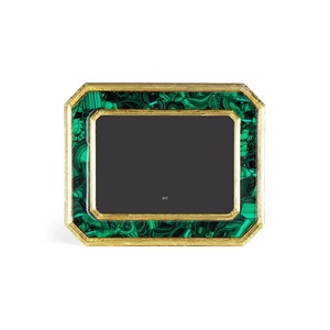 Vintage inspired decorative metal photo <b>frame</b> with embossed artistic details for classy home or office decoration - Product Image 2