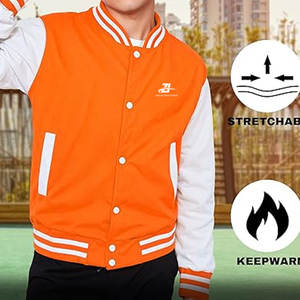 Chaqueta Letterman con Logotipo Personalizado para Hombre, Nueva Llegada, el Mejor Diseño, Chaqueta de Invierno para Hombre - Product Image 3