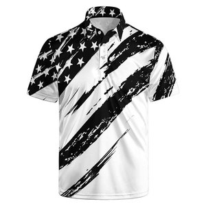 Camisa polo divertida para hombre con estampado de equitación, camisa de golf de manga corta de secado rápido, camisetas deportivas que absorben la humedad - Product Image 1