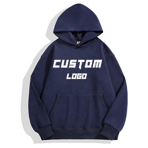 Sweat-shirts à capuche pour hommes en molleton épais 400 g/m² de haute qualité, coupe oversize, avec logo personnalisé, OEM, style streetwear, 100 % coton, anti-rétrécissement, collection automne - Product Image 5