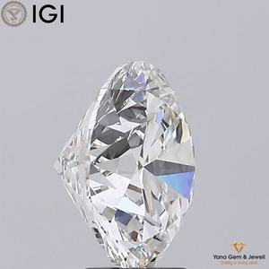 Diamant de laboratoire CVD de haute qualité 6,03 CT, taille ronde, couleur G, clarté VVS2, certifié IGI, pour pendentif homme - Product Image 6