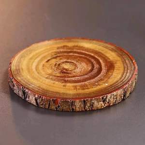 Ensemble de sous-verres en bois rustique - Product Image 3
