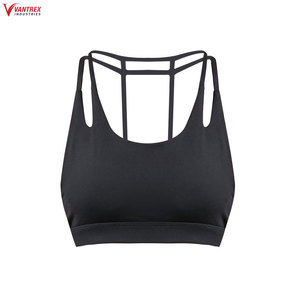 Best Design Women's Simple Sport <b>Bra</b> for Yoga & Running Plus Size High Support Front Logo Spandex/Nylon Fitness Clothing - Product Image 4