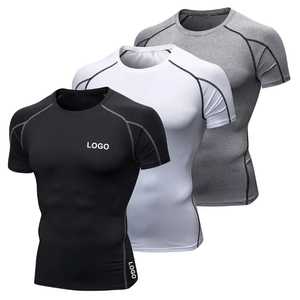 Chemise de compression unisexe à manches longues, respirante et à séchage rapide, tissu polyester/nylon 240g - Product Image 4
