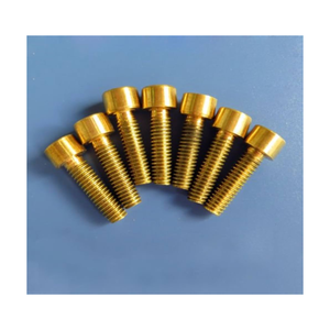Fabricante de Tornillos CH de Latón, Fijaciones Roscadas de Alta Resistencia para Maquinaria, Componentes Eléctricos y Uso General en Ferretería - Product Image 1