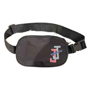 Sac banane Jag and Jill avec logo brodé personnalisé, pochette ceinture, sangle réglable, sac de voyage et de sport, offre OEM - Product Image 1