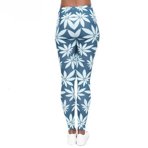 Leggings de Yoga para Mujer, Cintura Alta, Ecológicos, de Secado Rápido, Transpirables, de Algodón Elástico, al por Mayor - Product Image 3