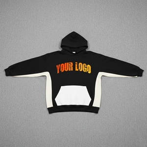 เสื้อฮู้ดดี้ผู้ชายแบบสวมหัว รุ่นใหม่ล่าสุด ปี 2026 ผ้าฝ้ายฟลีซ 100% ใส่สบายในฤดูหนาว ทรงปกติ กันลม ระบายอากาศได้ดี มีซับใน  แบบพิมพ์ลายพัฟ 3 มิติ  รับสั่งทำ - Product Image 1