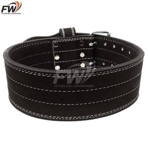 เข็มขัดพยุงหลังยกน้ำหนักแบบสั่งทำพิเศษ หนัง/หนังแกะ กันลื่น คุณภาพพรีเมียม สำหรับยกน้ำหนัก สีพื้น - Product Image 2