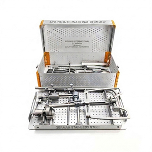 เครื่องมือผ่าตัดกระดูกและข้อแบบส่องกล้องชนิดใช้มือหมุน รุ่น ASLING INTERNATIONAL Laryno-Pharyngoscope Retractor AI-SIS-01 คุณภาพสูง ได้รับมาตรฐาน CE - Product Image 4