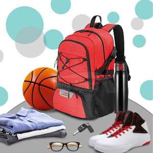 Sac à dos de basketball multifonctionnel et imperméable pour hommes et adolescents avec compartiment séparé pour ballon et compartiment pour ordinateur portable - Product Image 3