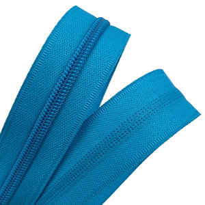 Longueur personnalisée 5 #   Fermeture éclair en nylon écologique à extrémité fermée avec couleur personnalisée pour vêtements - Product Image 4