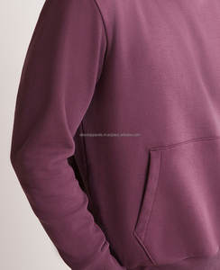 Nouvelle mode de sweats à capuche en coton grande taille pour hommes sweats à capuche vierges pour impression de logo personnalisé sweats à capuche unisexes en coton respirant - Product Image 3