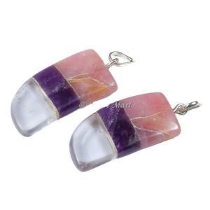 มีดหินอัญมณีทำด้วยมือฮวงจุ้ยแกะสลักสไตล์รักจากหินอาเกตกึ่งมีค่าสำหรับการรักษาเครื่องประดับ - Product Image 1