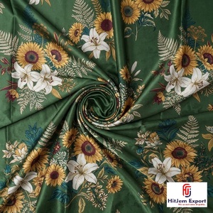 Premium Printed Japan Satin Fabric Manufacturer Custom OEM ODM Apparel Bridal Home Textile Export Factory - Product Image 4