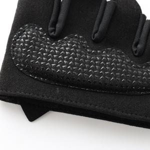 WORK N SHINE SPORTS WEAR 2026 Nouveau design Gants de musculation en cuir à demi-doigts Antidérapants Unisexe Noir Gris - Product Image 3