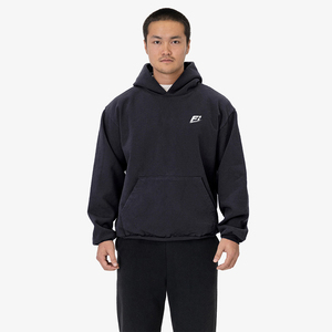 Sudadera con Capucha para Hombre, 100% Algodón, 400GSM, Forro Polar Térmico, Corte Holgado, Hombros Caídos, Color Liso, con Logotipo Personalizado, Hecho en EE. UU. - Product Image 1