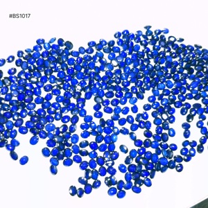 Magnifiques pierres précieuses en saphir bleu de Madagascar, qualité 3A, pureté fine, diffusion ovale et poire, 237,15 ct, facettées, en vrac - Product Image 1