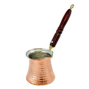 Nueva llegada: Tetera turca de metal, cafetera decorativa con acabado martillado para el hogar y restaurantes, jarras para café y té. - Product Image 3