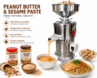 Machine de traitement du tahini, équipement pour la pâte de sésame, le beurre de cacahuète et la sauce aux arachides