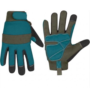 ถุงมือช่างซ่อมบำรุง Stalwart Impex Performance สีแทน โพลีเอสเตอร์ ป้องกันไฟฟ้าสถิตย์ ฝ่ามือยืดหยุ่น ด้านหลังเสริมด้วยสแปนเด็กซ์ ทนความร้อน ปลอดภัย - Product Image 4