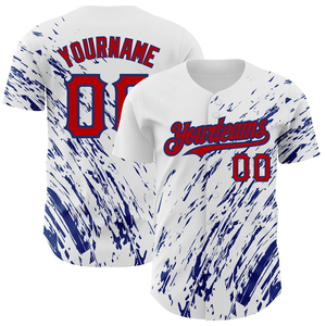 Maillot de baseball/softball personnalisé 2026 – Nouveau design, entièrement boutonné, sérigraphié, 100 % polyester respirant, anti-UV, col en V, séchage rapide - Product Image 3
