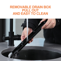 Kit de scellage sous vide compact et durable QH-58, automatique, électrique, portable, avec panneau tactile en verre, pour usage domestique, machine à sceller les sacs alimentaires sous vide