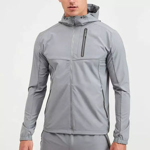 Chaqueta Cortavientos Moderna con Capucha para Hombre, de Alta Calidad, Ligera, Impermeable, de Secado Rápido, Transpirable y Cómoda para Actividades al Aire Libre - Product Image 1