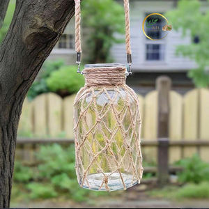 Florero de Yute Hecho a Mano Sostenible – Porta Flores Decorativo Ecológico para Mesa y Decoración de Interiores - Product Image 2