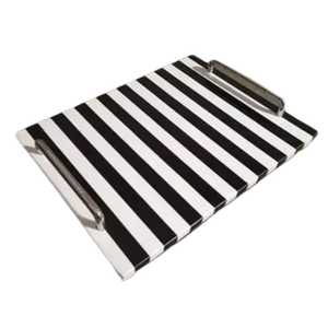 <b>Black</b> & White Resin Food Serving Gadgets Resin Serving <b>Tray</b> Restaurant Hotel Home Wedding Food Supply <b>Tray</b> Resin Decorative <b>Tray</b> - Product Image 1