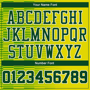 Fabricant de maillots et shorts de basketball, uniforme d'équipe personnalisé vert et jaune, nom et numéro personnalisés, vente en gros - Product Image 4
