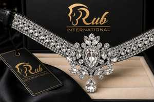 Diadema de Cristal de Lujo al por Mayor con Diamantes Brillantes Personalizados para Caballo, Accesorios de Brida Ecuestre - Product Image 6