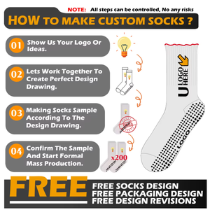 Chaussettes de Pilates personnalisées en jacquard cerise pour femmes, antidérapantes, en coton, pour le yoga, fabriquées au Vietnam - Product Image 6