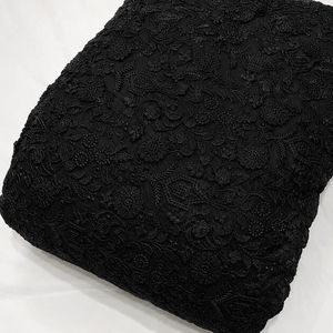 Tissu brodé de qualité supérieure pour vêtements de mode féminine, vêtements de créateurs, robes de soirée, kaftans, abayas, vêtements de mariée - Product Image 4