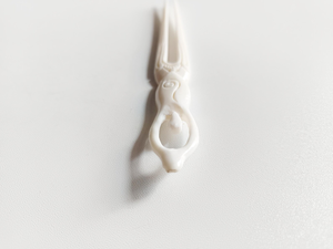 Épingle à cheveux ethnique tribale en os |   Bâtonnet à chignon sculpté à la main - Product Image 2