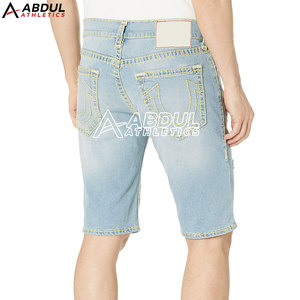 Pantalones Cortos de Mezclilla a la Moda para Hombre, Ropa Casual de Verano, Cómodos, Duraderos, Elegantes, Atuendo Diario, Estilo Urbano Moderno - Product Image 2