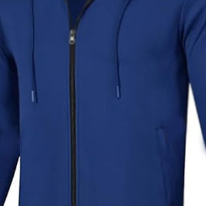 Unisex Gray <b>Lightweight</b> Quick Dry Breathable Reversible Streetwear Tracksuit Set Full Sleeve Hooded Drawstring Sporty <b>Joggers</b> - Product Image 3
