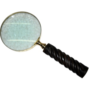 2024 nouveau Design Vintage oeil loupe en verre Antique Bronze indien artisanat haute qualité métal loupe de poche en gros - Product Image 1