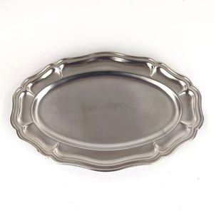 Apple Shape Aluminum Serving Dish Silver Finishes Food Serving Dish Home Kitchenware <b>Tabletop</b> Dry Fruit Snacks Dish - Product Image 3