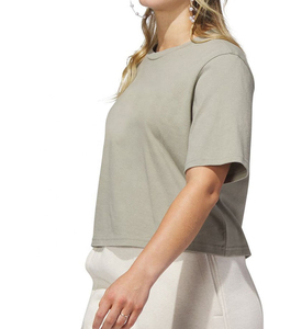 Superior Quality Short Sleeve Women's Crop Tops High Street & Hip Hop Party Wear Plain Blank Cropped T <b>Shirts</b> For Women - Product Image 6