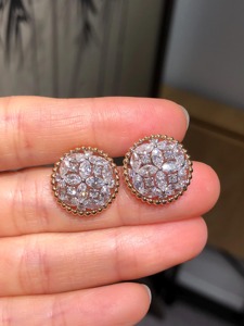 ต่างหูเพชรทรงมาร์คีส์ 2.87 กะรัต เพชรเลี้ยงในห้องปฏิบัติการ ตัวเรือนทองคำขาว 14K ต่างหูเพชรเม็ดเล็กสำหรับผู้หญิง เครื่องประดับหรูหรา - Product Image 4