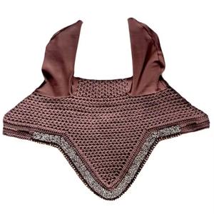 Voile anti-mouches pour chevaux avec logo personnalisé, respirant, anti-moustiques, bonnet de protection pour les oreilles des chevaux, tissu en maille avec étiquette privée - Product Image 4