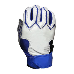 Gants de frappe de baseball professionnels en cuir de chèvre à manchette longue, gants de frappe de softball professionnels unisexes - Product Image 2