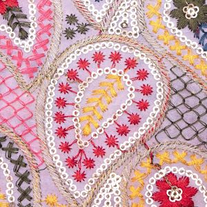 Premium Sequence Embroidery Fabric For Women Fashion Wear Designer <b>Garments</b> Party Wear Dresses Kaftan Abaya Bridal Wear - Product Image 6