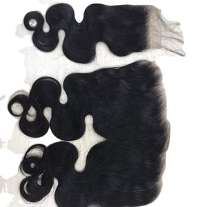 หน้าผากน้ำหยักมือผูกโปร่งใส VIRGIN Remy ผมเวียดนามมนุษย์ต่อผมในราคาขายส่ง - Product Image 1