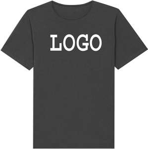 Venta al por mayor 100% algodón cuello redondo Camiseta de alta calidad ropa Unisex de talla grande diseño en blanco patrón sólido de gran tamaño para hombres y mujeres - Product Image 4