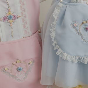 100% Hand Embroidered Multi-Color Square <b>Collar</b> Princess Taffeta Baby Dress Unique Design Knee-Length Sabina ODM for Children - Product Image 2