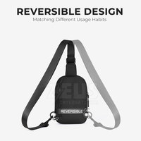 Sac bandoulière personnalisé en gros pour homme, style décontracté et extérieur, idéal pour le quotidien