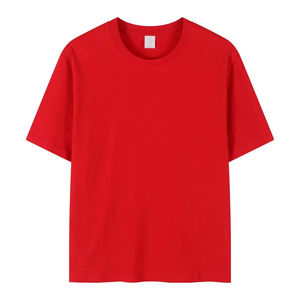 Wholesale Heavyweight Men's T-Shirt High Quality Oversized <b>Tshirt</b> with Custom Embroidery Logo - Product Image 2